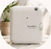 Máy khuếch tán Breath:in Wave màu trắng